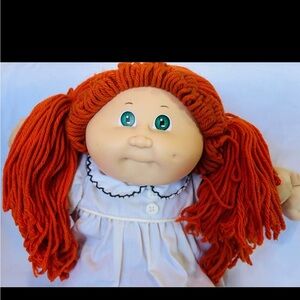 Vintage Cabbage Patch Kids Red Hair Doll